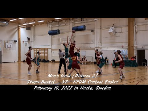 Basketball  (Division 2) Skuru Basket    VS   KFUM Central Basket