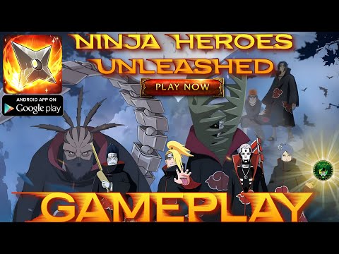 Ninja Heroes Unleashed Gameplay 🎮 Free Codes & Vip🔥Collect Ninja Assemble your Ninja team - android