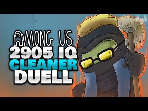 2905 IQ vs IMPOSTOR CLEANER 🧹 - ♠ Among Us ♠
