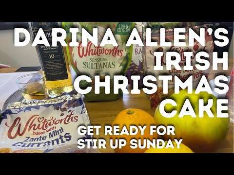 IRISH CHRISTMAS CAKE. A DARINA ALLEN RECIPE