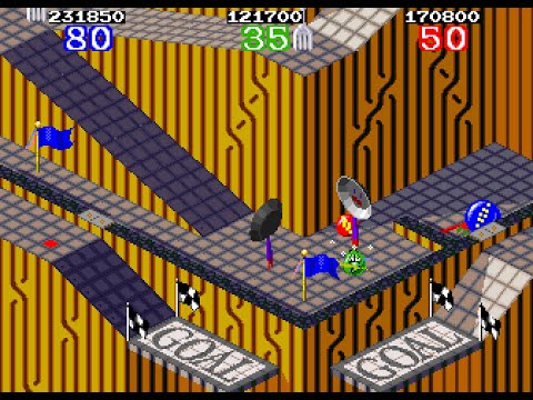 Marble Madness 2 arcade 3 player 60fps