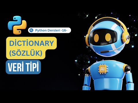 Dictionary (Sözlük) Veri Tipi | 🐍 Python Dersleri -16-