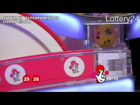 2018 02 03 UK lotto Numbers and draw results