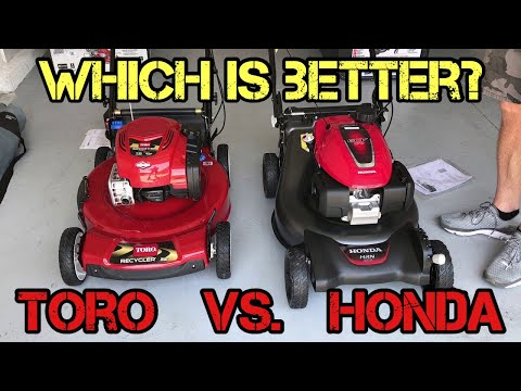 Toro Personal Pace 22  ~VS~  Honda HRN216VKA | A $400 Lawn Mower Comparison
