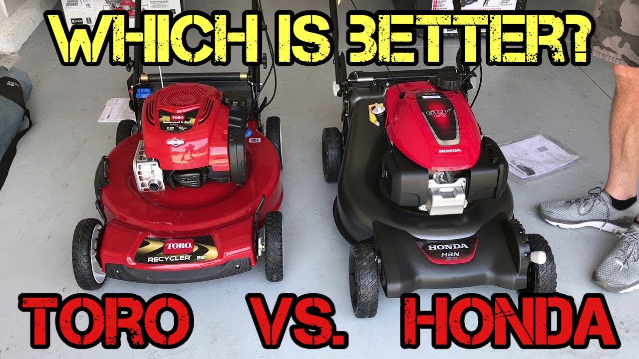 Toro Personal Pace 22 ~VS~ Honda HRN216VKA | A $400 Lawn Mower Comparison