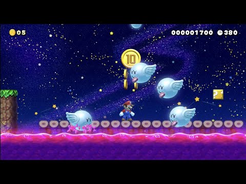 Eric's Super Mario Maker 2 Levels: The Spooky Swamp