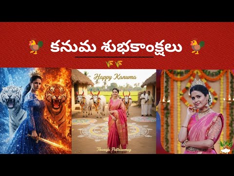 #Happykanuma2026 #Thanuja Live Kanuma Festival subhakankshalu 2026,