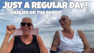 A Regular Day of Van Life on the Beach | Conversations, Gratitude & Joy
