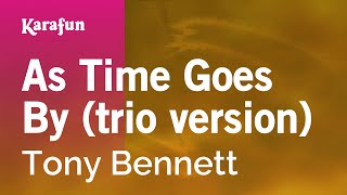 Karaoke As Time Goes By (trio version) - Tony Bennett *