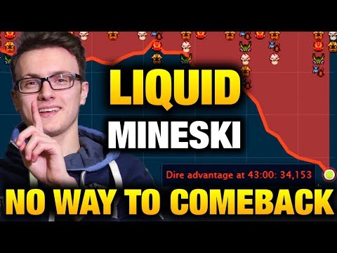 Liquid VS Mineski - Unbelievable No way To Coming Back Dota 2 Game 1 Grand Finals