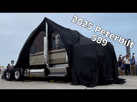 The All New PeterBilt 589! Completely New Cab? Short Nose?