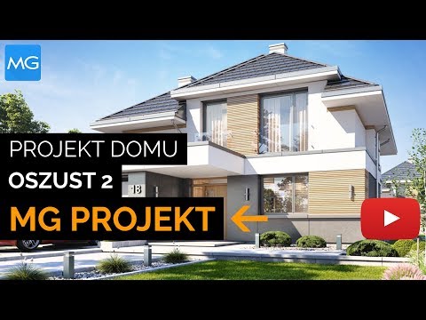 Projekt domu Oszust 2 MG Projekt - 132.02 m2