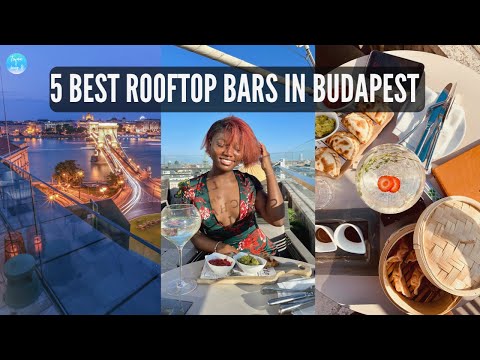 Drinks with a View: Budapest's Must-Visit Rooftop Bars #visithungary  #rooftopbars