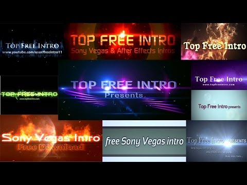 Top 10 Intro Template Sony Vegas Pro 2016 Download Free + No Plugins Video