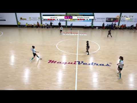 Resumo - Arneiros x Dragões Futsal - AF Lisboa • I Divisão Futsal Feminino | Jornada 10