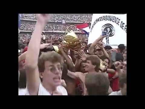Coritiba 1 x 1 Paraná - Paraná Clube Campeão Paranaense de 1991