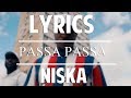 LYRICS PAROLES PASSA PASSA NISKA