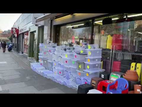 London Walk on Finchley Road, Swiss Cottage / London Walking Tour [4K HDR] / London City Walk