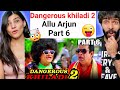 Dangerous Khiladi 2 PART 6 Hindi Dubbed Movie Allu Arjun Amala Paul Catherine Reaction