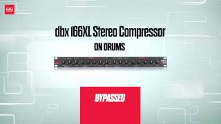Video thumbnail for dbx 166XL Compressor on Drums by InTheBox - Mixing & Mastering