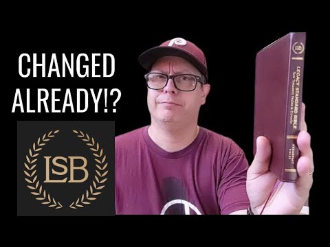 A Look at the Changes Made to the Legacy Standard Bible