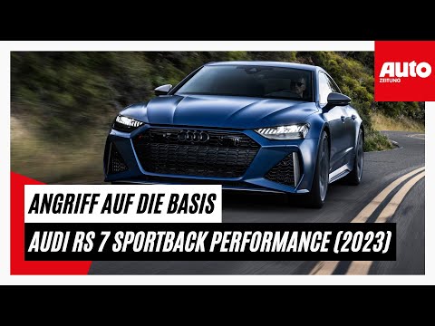 Audi RS 7 Sportback performance (2023): So viel PERFORMANCE steckt im neuen RS 7! | AUTO ZEITUNG