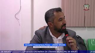 2ª SESSÃO ORDINÁRIA DA CÂMARA MUNICIPAL DE MAUÉS 2026