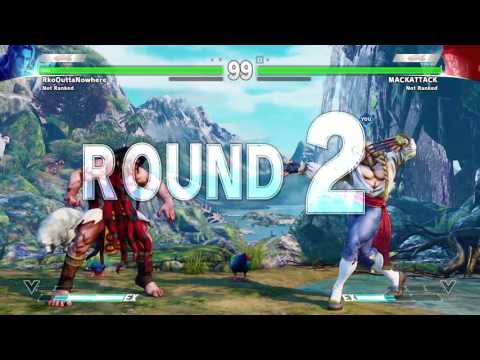 STREET FIGHTER V: Ranked Match