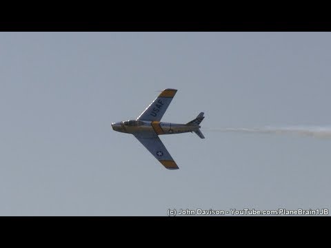 2017 Wings Over Wayne Airshow - F-86 Sabre
