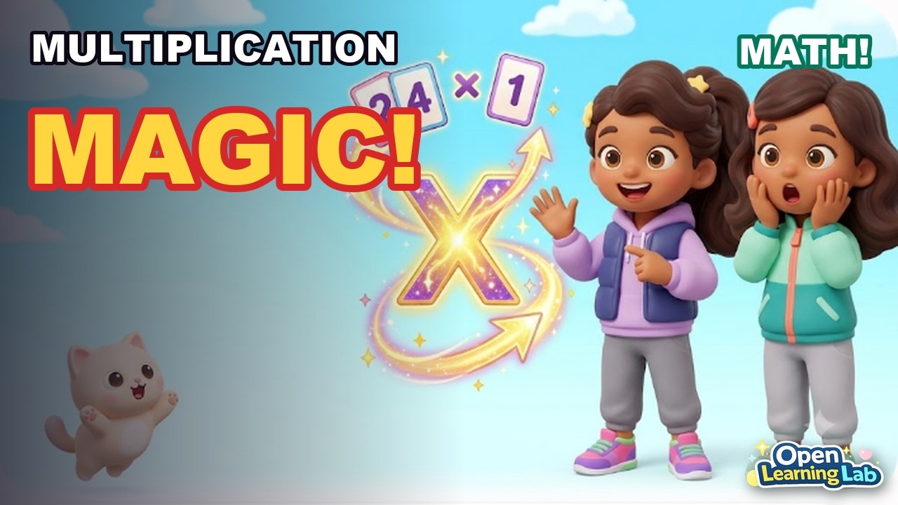 Multiplication Magic: 2-Digit Times 1-Digit | Math for Kids