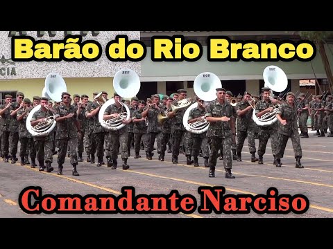 DOBRADO BARÃO DO RIO BRANCO E COMANDANTE NARCISO - DESFILE DA TROPA BGP ESPETACULAR