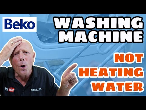 Beko washing machine not heating water how to test element & NTC sensor and fit new