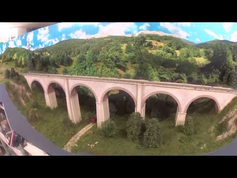 Enrico57 - Stato lavori plastico Ferrovie Abruzzesi 14 aprile 2019