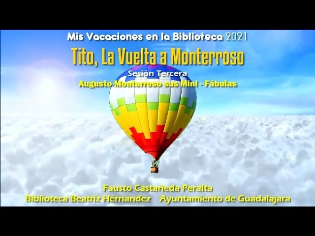 Vídeo relacionado con Viaje al centro de la fábula (El libro de bolsillo - Bibliotecas de autor - Biblioteca Monterroso)