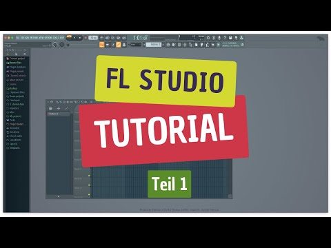FLStudio 12 Song schreiben - Tutorial Teil 1 deutsch - Erste Schritte im Step-Sequenzer