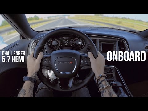 POV | DODGE CHALLENGER 5.7 HEMI V8 2017 | Onboard Drive 4K