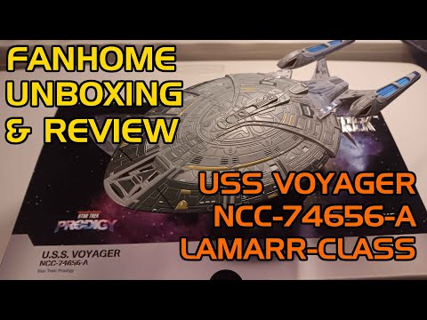 Voyager-A Model Unboxing and Review | Fanhome Star Trek Starships Collection