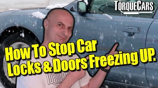 Simple Fix To Stop Car Doors & Locks Freezing [Winter Tips]