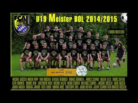 FC Amberg U19 Bezirksoberliga Meister 2014/2015 letzer Spieltag Burgweinting