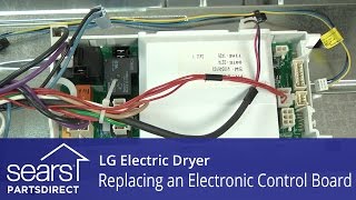 How to Replace an LG Electric Dryer Electronic Control Board