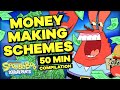 Mr. Krabs GREEDIEST Money-Making Schemes 🤑 | 50 Minute Compilation | SpongeBob
