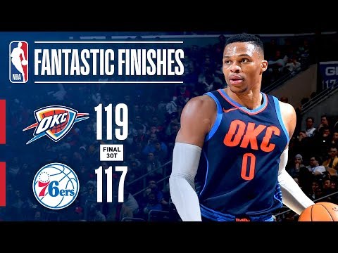 Thrilling 3OT Finish Between the Thunder and 76ers | December 15, 2017