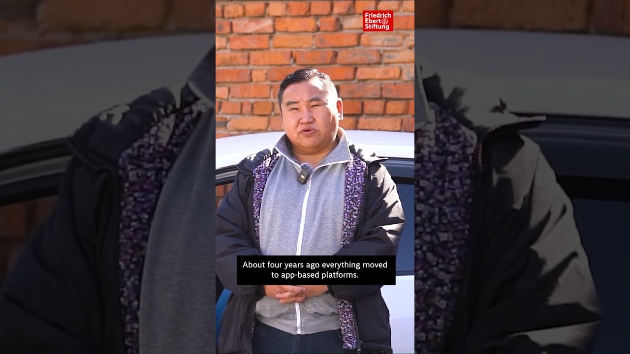 Tserendash Batlhagva: Life as a platform taxi driver in Mongolia