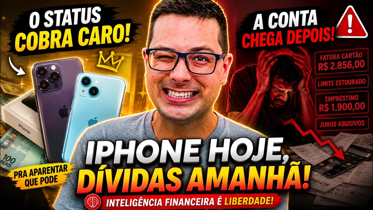 O iPhone que PARECE STATUS, mas vira DÍVIDA!