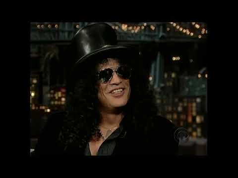 Slash - Interview - Late Show with David Letterman - October 30, 2007