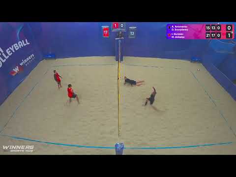 08:10 A. Antonenko / D. Svyrydenko - I. Horiaiev / M. Anhelov 16.09.2022 | Winners Beach Volleyball