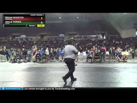122 Lbs Champ. Round 2 - Neelie Parker, Texas Vs Regan Rosseter, Nebraska 8632