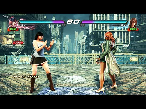 24_3 Jill Valentine Anna Willians ​Ryona VS Katarina - Tekken 7 ( Uchiha x24 ) Gameplay PC RX 570 8G