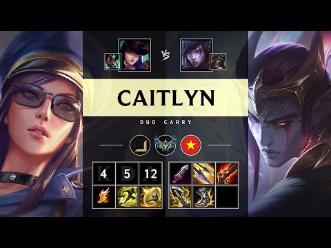 Caitlyn ADC vs Aphelios - VN Challenger Patch 25.15