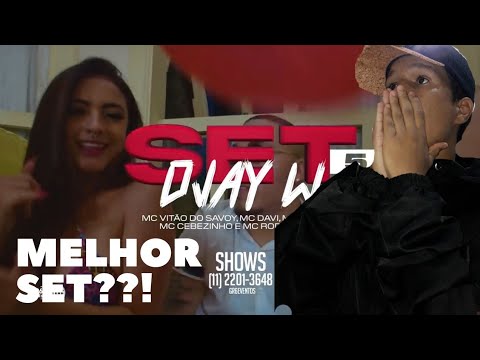 (REACT) SET Djay W 5 - MC Vitão do Savoy, MC Davi, Ryan SP, Cebezinho e MC Rodolfinho